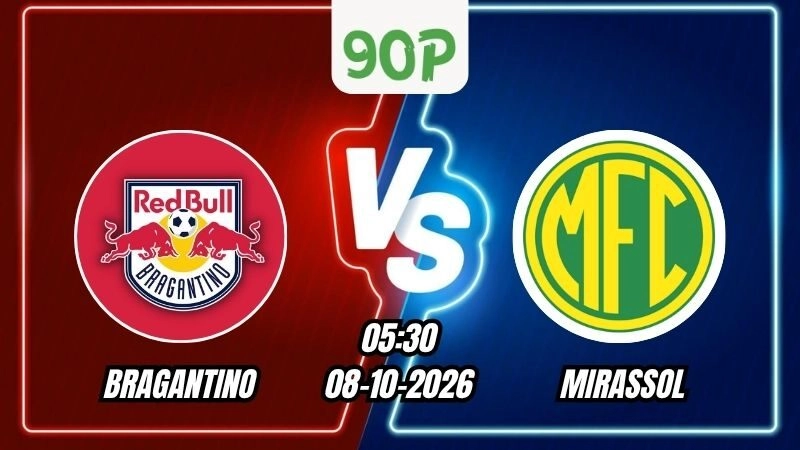 Nhận định Bragantino vs Mirassol 05h30 ngày 08/10/2026